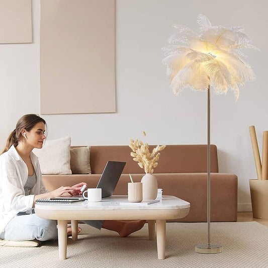 Velume™ Nordic Feather Floor Lamp